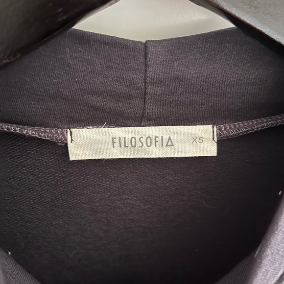 Filosofia top jay mock long sleeve black size XS - Picture 4 of 6